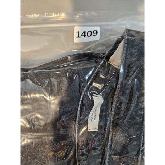 Universal Thread Black Jeans Women Sz 26 High Rise Straight Vintage Stretch NEW - Picture 12 of 12